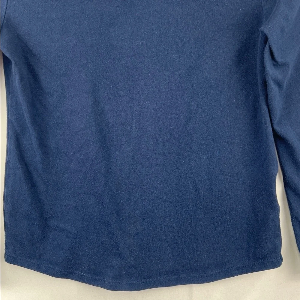 Wonder Nation - Girl’s Long Sleeve Top - Medium - Size 7/8 - Navy Blue